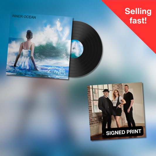 Inner Ocean Vinyl Pre-order + Signed Print bundle (inc. FREE Debut Album Vinyl)